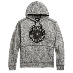 Men's Harley Davidson Fatboy Pullover Hoodie Size: Large